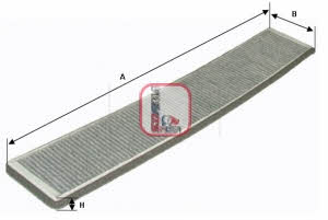 Sofima S 4121 CA Activated Carbon Cabin Filter S4121CA: Buy near me in Poland at 2407.PL - Good price!