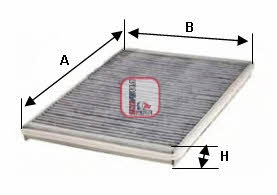 Sofima S 4145 CA Activated Carbon Cabin Filter S4145CA: Buy near me in Poland at 2407.PL - Good price!