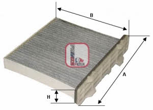 Sofima S 4147 CA Фільтр салону з активованим вугіллям S4147CA: Приваблива ціна - Купити у Польщі на 2407.PL!