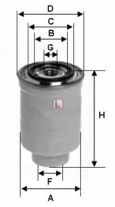 Sofima S 4452 NR Fuel filter S4452NR: Buy near me in Poland at 2407.PL - Good price!