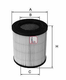 Sofima S 7271 A Air filter S7271A: Buy near me in Poland at 2407.PL - Good price!