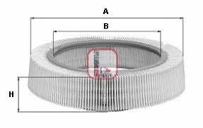 Sofima S 7360 A Filtr powietrza S7360A: Dobra cena w Polsce na 2407.PL - Kup Teraz!