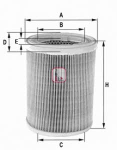 Sofima S 7606 A Air filter S7606A: Buy near me in Poland at 2407.PL - Good price!