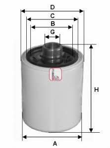 Sofima S 8029 RH Hydraulic filter S8029RH: Buy near me in Poland at 2407.PL - Good price!