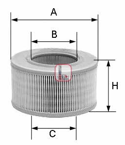 Sofima S 8610 A Air filter S8610A: Buy near me in Poland at 2407.PL - Good price!