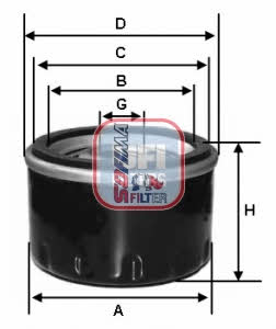 Sofima S 3583 R Oil Filter S3583R: Buy near me in Poland at 2407.PL - Good price!