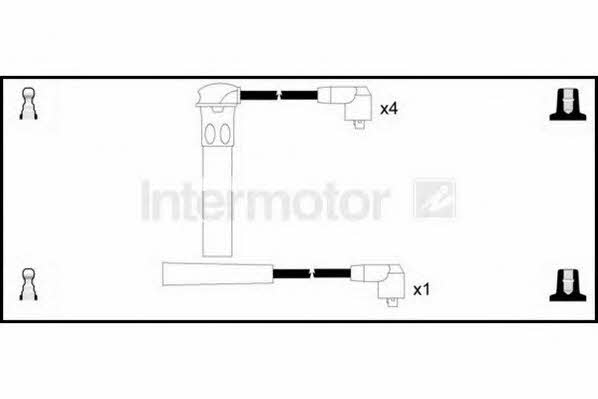 Standard 73393 Ignition cable kit 73393: Buy near me in Poland at 2407.PL - Good price!
