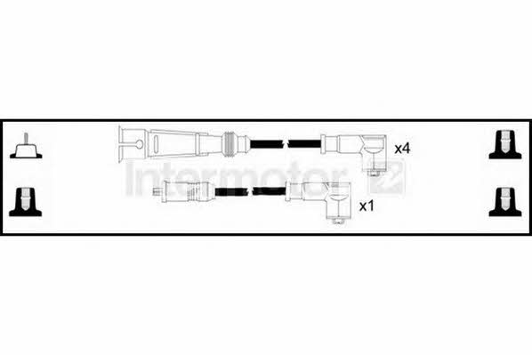 Standard 73588 Przewody wysokiego napięcia, komplet 73588: Dobra cena w Polsce na 2407.PL - Kup Teraz!