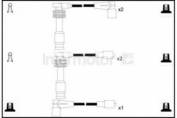 Standard 73866 Ignition cable kit 73866: Buy near me in Poland at 2407.PL - Good price!