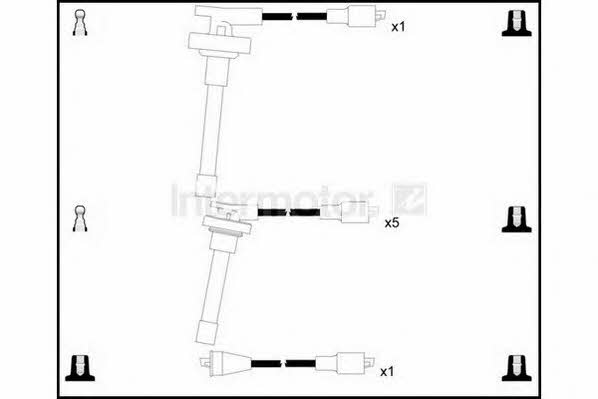 Standard 76210 Ignition cable kit 76210: Buy near me in Poland at 2407.PL - Good price!