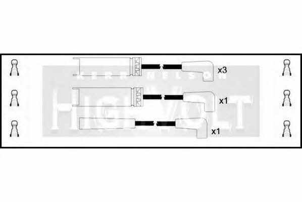 Standard OEF902 Ignition cable kit OEF902: Buy near me in Poland at 2407.PL - Good price!