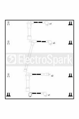 Standard OEK371 Провода высоковольтные, комплект OEK371: Отличная цена - Купить в Польше на 2407.PL!