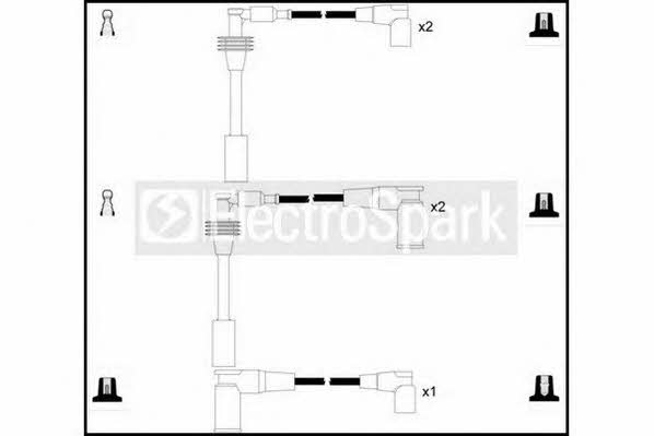 Standard OEK432 Ignition cable kit OEK432: Buy near me in Poland at 2407.PL - Good price!