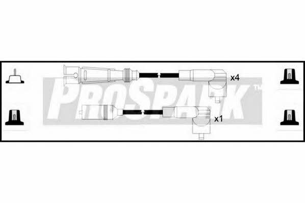 Standard OES499 Ignition cable kit OES499: Buy near me at 2407.PL in Poland at an Affordable price!