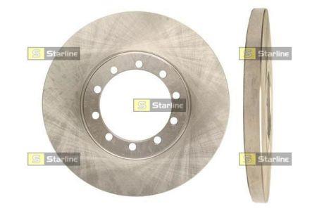 StarLine PB 1711 Rear brake disc, non-ventilated PB1711: Buy near me in Poland at 2407.PL - Good price!