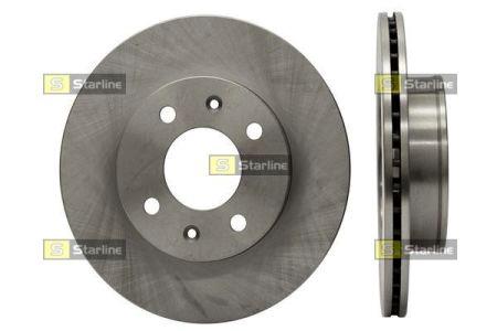 StarLine PB 20376 Ventilated disc brake, 1 pcs. PB20376: Buy near me in Poland at 2407.PL - Good price!