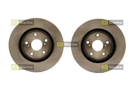 StarLine PB 20490 Ventilated disc brake, 1 pcs. PB20490: Buy near me in Poland at 2407.PL - Good price!