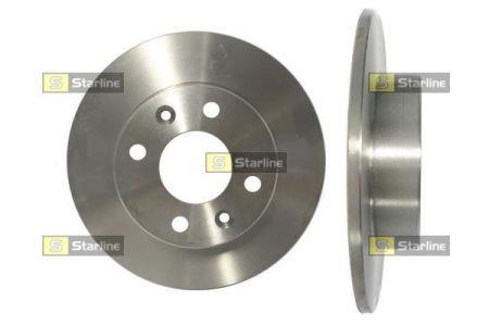 StarLine PB 1031 Unventilated front brake disc PB1031: Buy near me at 2407.PL in Poland at an Affordable price!