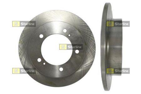 StarLine PB 1110 Unventilated front brake disc PB1110: Buy near me in Poland at 2407.PL - Good price!