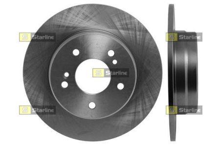 Rear brake disc, non-ventilated StarLine PB 1190