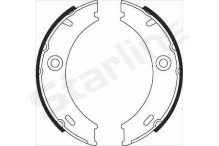StarLine BC 07970 Parking brake shoes BC07970: Buy near me at 2407.PL in Poland at an Affordable price!