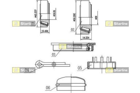 Купить StarLine LO 00542 по низкой цене в Польше!