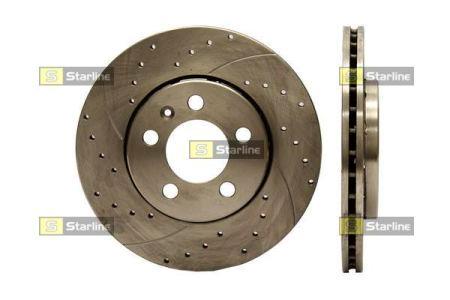 StarLine PB 2544S Front brake disc ventilated PB2544S: Buy near me in Poland at 2407.PL - Good price!