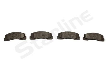 StarLine BD S554 Brake Pad Set, disc brake BDS554: Buy near me at 2407.PL in Poland at an Affordable price!