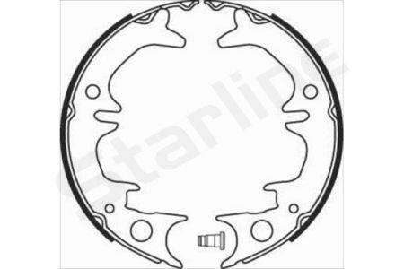 StarLine BC 08380 Feststellbremsbacken BC08380: Bestellen Sie in Polen zu einem guten Preis bei 2407.PL!