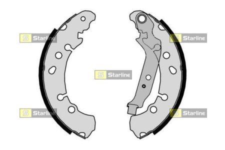 StarLine BC 09320 Bremsbackensatz BC09320: Bestellen Sie in Polen zu einem guten Preis bei 2407.PL!