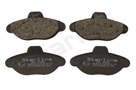 StarLine BD S460 Тормозные колодки дисковые, комплект BDS460: Отличная цена - Купить в Польше на 2407.PL!