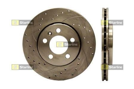 StarLine PB 2957S Front brake disc ventilated PB2957S: Buy near me in Poland at 2407.PL - Good price!