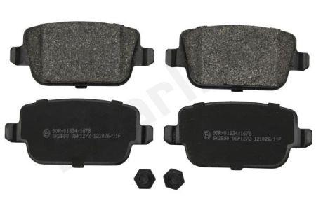 StarLine BD S446 Brake Pad Set, disc brake BDS446: Buy near me at 2407.PL in Poland at an Affordable price!
