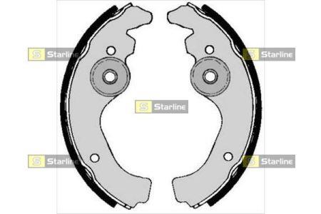 StarLine BC 00660 Brake shoe set BC00660: Buy near me at 2407.PL in Poland at an Affordable price!