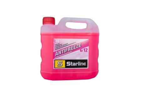 StarLine NA G12-3 Antifreeze StarLine G12 red, concentrate, 3L NAG123: Buy near me in Poland at 2407.PL - Good price!