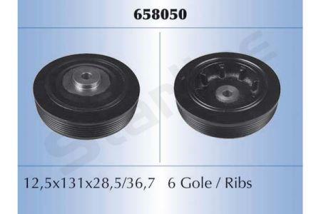 StarLine RS 658050 Шкив коленчатого вала RS658050: Отличная цена - Купить в Польше на 2407.PL!