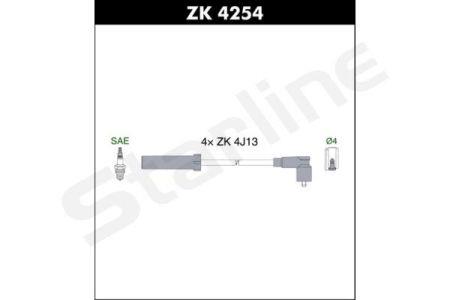 StarLine ZK 4254 Przewody wysokiego napięcia, komplet ZK4254: Dobra cena w Polsce na 2407.PL - Kup Teraz!