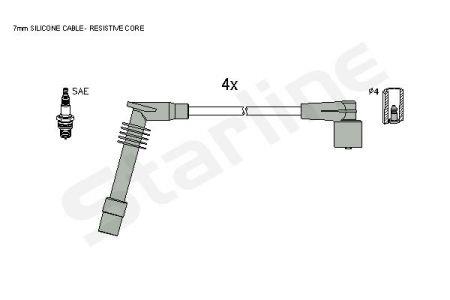 StarLine ZK 8532 Ignition cable kit ZK8532: Buy near me at 2407.PL in Poland at an Affordable price!