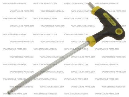 StarLine NR D1101 T-shaped hex wrench, 4 x 150 mm NRD1101: Buy near me in Poland at 2407.PL - Good price!