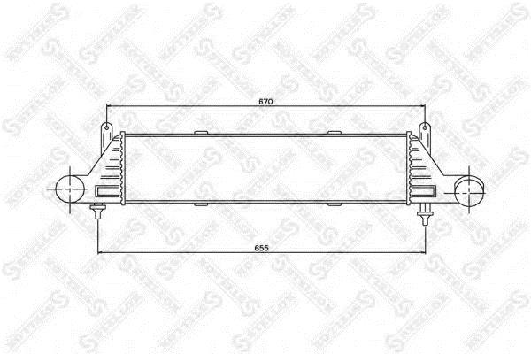 Stellox 10-40205-SX Intercooler, charger 1040205SX: Buy near me in Poland at 2407.PL - Good price!