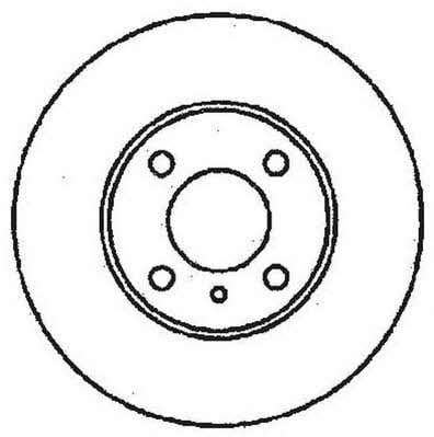 Stop 561266S Unventilated front brake disc 561266S: Buy near me in Poland at 2407.PL - Good price!