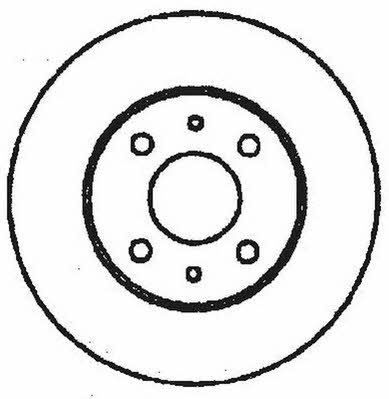 Stop 561329S Rear brake disc, non-ventilated 561329S: Buy near me at 2407.PL in Poland at an Affordable price!