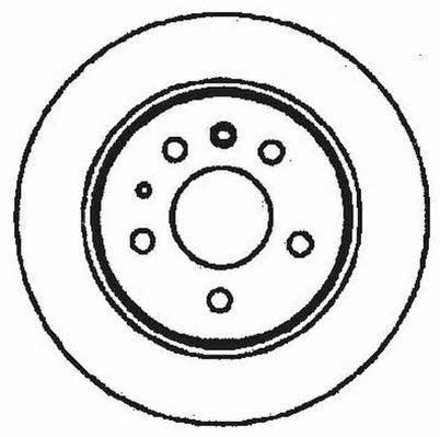 Stop 561344S Rear brake disc, non-ventilated 561344S: Buy near me in Poland at 2407.PL - Good price!