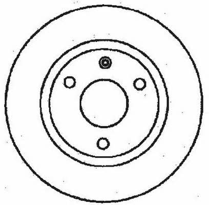 Stop 561359S Unventilated front brake disc 561359S: Buy near me in Poland at 2407.PL - Good price!