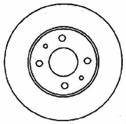 Stop 561380S Unventilated front brake disc 561380S: Buy near me in Poland at 2407.PL - Good price!