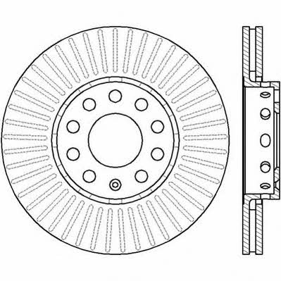 Stop 561548S Front brake disc ventilated 561548S: Buy near me in Poland at 2407.PL - Good price!