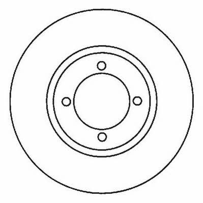 Stop 562038S Unventilated front brake disc 562038S: Buy near me in Poland at 2407.PL - Good price!