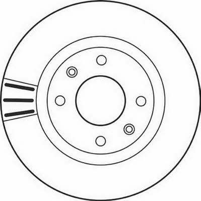 Stop 562128S Front brake disc ventilated 562128S: Buy near me in Poland at 2407.PL - Good price!