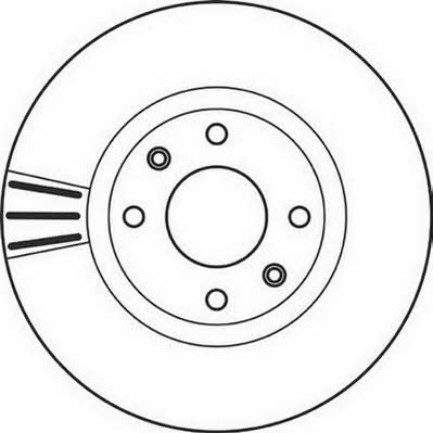 Stop 562129S Innenbelüftete Bremsscheibe vorne 562129S: Kaufen Sie zu einem guten Preis in Polen bei 2407.PL!