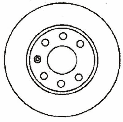 Stop 561158S Unventilated front brake disc 561158S: Buy near me in Poland at 2407.PL - Good price!